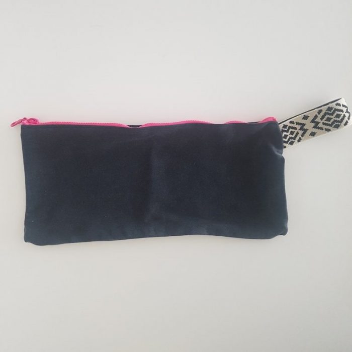 Black Denim Clutch bag